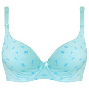 سوتین شیردهی مدل فنر دار کد 3808 رنگ آبی