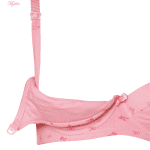 سوتین شیردهی مدل فنر دار کد 3808 رنگ صورتی