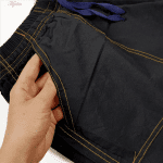 شلوارک مردانه ماییلدا مدل کتان کد 3905 رنگ مشکی