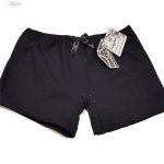 شورت زنانه ماییلدا مدل پادار کد 3914 رنگ مشکی