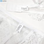 ست شورت و سوتین زنانه فیتن فرخ زادی مدل 3684-169 رنگ سفید