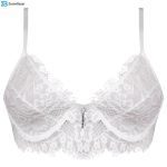 ست شورت و سوتین زنانه فیتن فرخ زادی مدل 3684-169 رنگ سفید