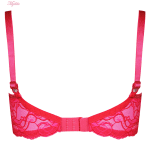 سوتین زنانه کارنا رز مدل فنردار کد 3384 رنگ صورتی