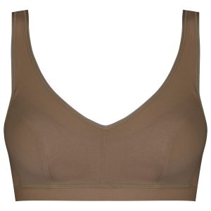 سوتین دخترانه ماییلدا مدل بدون فنر کد 3937 رنگ قهوه ای