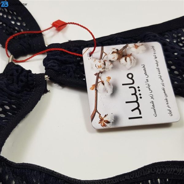 لباس خواب زنانه ماییلدا مدل بادی کد 3684-3076 رنگ مشکی