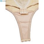 شورت گنی زنانه پانیذ مدل قزن دار کد 15140 رنگ کرم