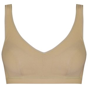 سوتین زنانه ماییلدا مدل بدون فنر کد 3937 رنگ کرم