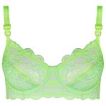 سوتین زنانه کارنا رز مدل فنردار کد 3384 رنگ سبز