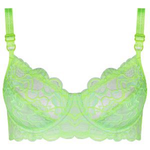 سوتین زنانه کارنا رز مدل فنردار کد 3384 رنگ سبز