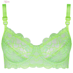 سوتین زنانه کارنا رز مدل فنردار کد 3384 رنگ سبز