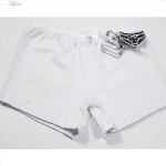 شورت زنانه ماییلدا مدل پادار کد 3914 رنگ سفید