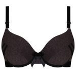 سوتین زنانه ماییلدا مدل فنردار کد 3926 رنگ بادمجانی