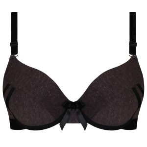 سوتین زنانه ماییلدا مدل فنردار کد 3926 رنگ بادمجانی