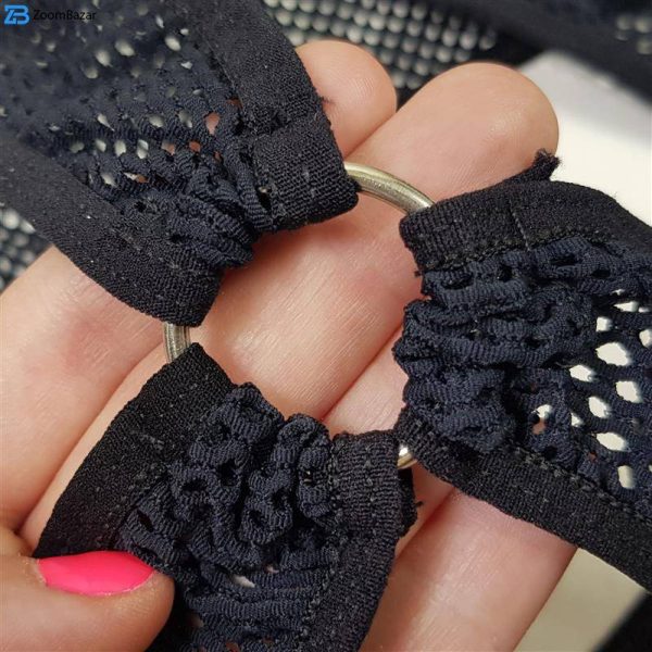 لباس خواب زنانه ماییلدا مدل بادی کد 3684-3076 رنگ مشکی