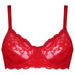 سوتین زنانه کارنا رز مدل فنردار کد 3384 رنگ قرمز