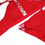 ست شورت و سوتین زنانه ماییلدا مدل 3684-707 رنگ قرمز