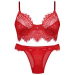 ست شورت و سوتین زنانه فیتن فرخ زادی مدل 3684-169 رنگ قرمز