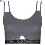 ست نیم تنه و شورت ورزشی زنانه کوزا مدل 9142-11 رنگ طوسی