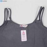 ست نیم تنه و شورت ورزشی زنانه کوزا مدل 9145-1 رنگ طوسی