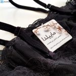 لباس خواب زنانه ماییلدا مدل گیپور کد 4014 رنگ مشکی