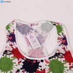 ست نیم تنه و شورت ورزشی زنانه کوزا مدل 9107-3 رنگ سفید