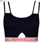 ست نیم تنه و شورت ورزشی زنانه کوزا مدل 9142-8 رنگ سرمه ای