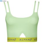 ست نیم تنه و شورت ورزشی زنانه کوزا مدل 9142-9 رنگ سبز