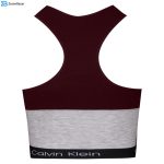 ست نیم تنه و شورت ورزشی زنانه کوزا مدل 9140-5 رنگ زرشکی