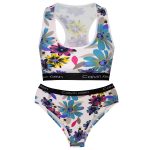 ست نیم تنه و شورت ورزشی زنانه کوزا مدل 9108-3 رنگ سفید