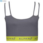 ست نیم تنه و شورت ورزشی زنانه کوزا مدل 9142-3 رنگ طوسی