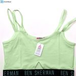 ست نیم تنه و شورت ورزشی زنانه کوزا مدل 9142-7 رنگ سبز