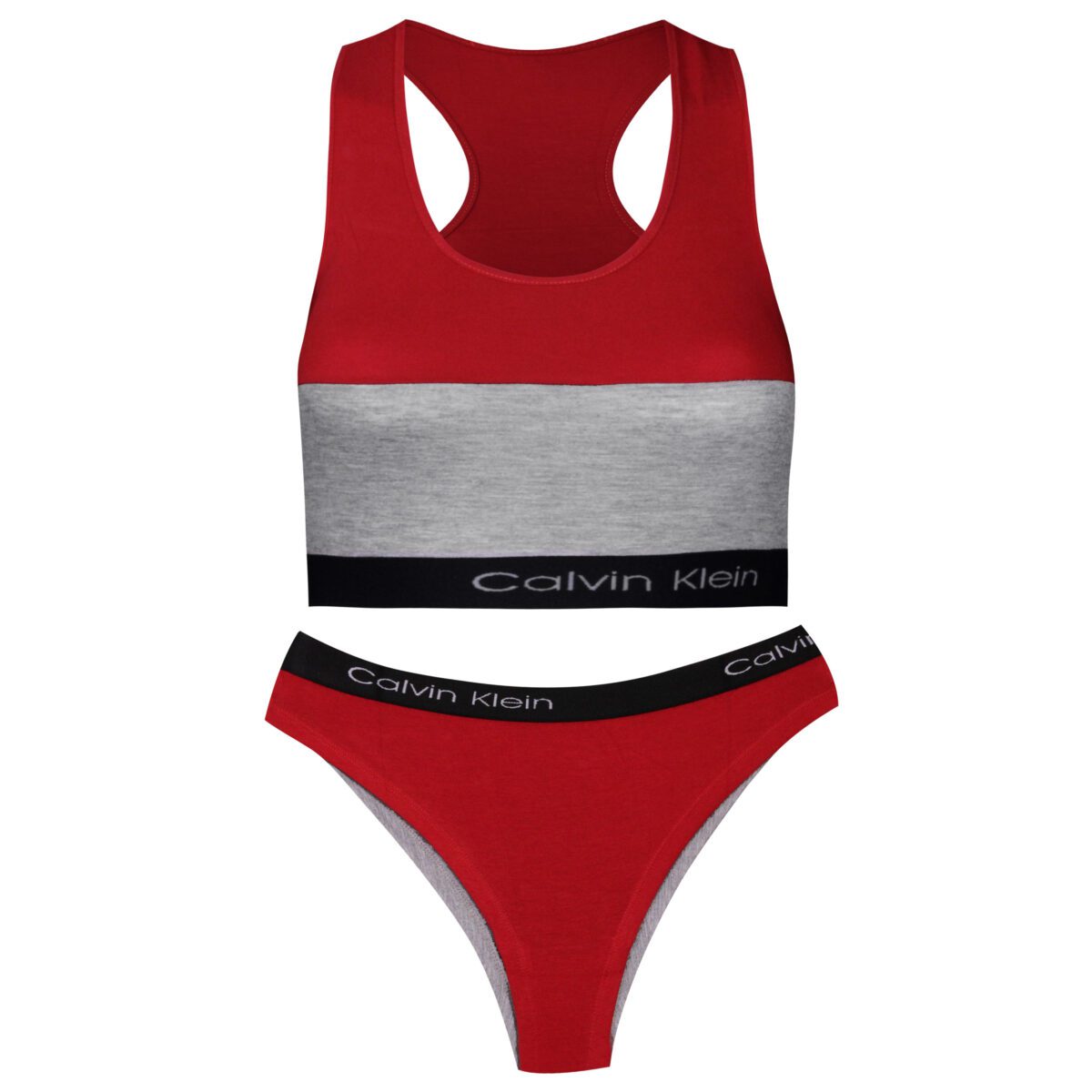 Ensemble calvin klein online rouge