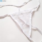 لباس خواب زنانه ماییلدا مدل گیپور کد 4001-5 رنگ سفید