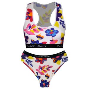 ست نیم تنه و شورت ورزشی زنانه کوزا مدل 9109-4 رنگ سفید