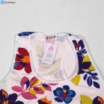 ست نیم تنه و شورت ورزشی زنانه کوزا مدل 9109-4 رنگ سفید