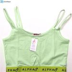 ست نیم تنه و شورت ورزشی زنانه کوزا مدل 9142-9 رنگ سبز