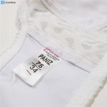 سوتین زنانه پانیذ مدل بدون فنر کد 66508-1 رنگ سفید