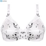 سوتین زنانه پانیذ مدل بدون فنر کد 66508-5 رنگ سفید