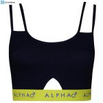 ست شورت و نیم تنه زنانه کوزا مدل my9142-10 رنگ سرمه ای