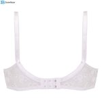 سوتین زنانه پانیذ مدل فنردار کد 66332 رنگ سفید