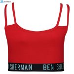 ست شورت و نیم تنه زنانه کوزا مدل my9142-6 رنگ قرمز