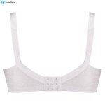 سوتین زنانه پانیذ مدل بدون فنر کد 77329 رنگ سفید