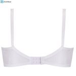 سوتین زنانه پانیذ مدل بدون فنر کد 66508-1 رنگ سفید