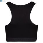 ست نیم تنه و شورت ورزشی زنانه ماییلدا مدل 4055-10124 رنگ مشکی