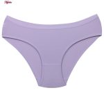 شورت زنانه فیتن فرخ زادی مدل پنبه ای کد 4080-100A رنگ بنفش