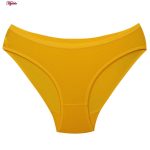 شورت زنانه فیتن فرخ زادی مدل پنبه ای کد 4080-100A رنگ زرد