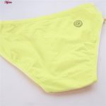 شورت زنانه فیتن فرخ زادی مدل پنبه ای کد 4080-100A رنگ زرد