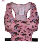 ست نیم تنه و شورت ورزشی زنانه کوزا مدل 9158-6 رنگ صورتی