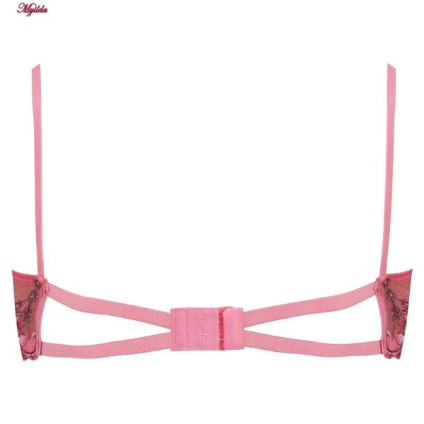 ست شورت و سوتین زنانه کارنا رز مدل گل بهاری کد 3389-10 رنگ صورتی تیره