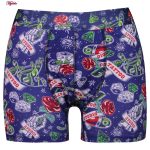 شورت مردانه ماییلدا مدل پنبه ای کد 4000-6 رنگ سرمه ای